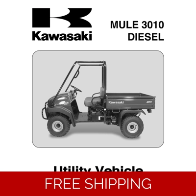 KAWASAKI-MULE-3010-KAF950-DIESEL-2003-2007-